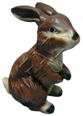 Design Hase Figur Garten Statue Skulptur Figuren Skulpturen Dekoration Neu c89