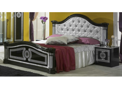 Luxus Chesterfield Betten Königliches Holz Bett Palast Hotel Doppelbett 180x200