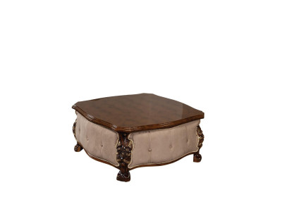 Holz Couchtisch Klassische Wohnzimmer Tische Möbel Braun Quadratisch