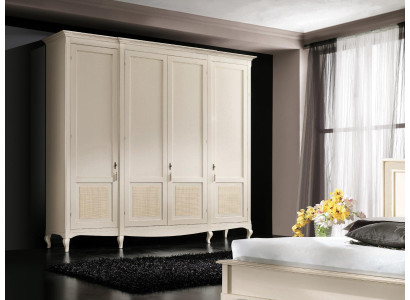 Schrank Vaccari cav giovanni Massivholz Schränke Kleiderschrank Schlafzimmer Neu