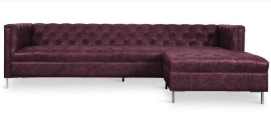 Braune Eckcouch Western Stil Eckgarnitur Ecksofa Eckcouch Garnitur Polster