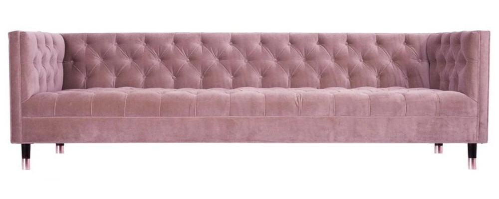 Blaue Chesterfield Textil Modern Design Stoff Kreative Möbel Neu Wohnzimmer Sofa